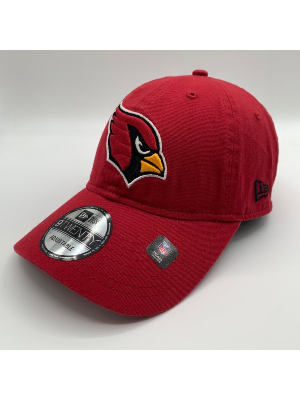 Arizona Cardinals NFL Red New Era 9Twenty Relaxed Fit Strapback Hat New